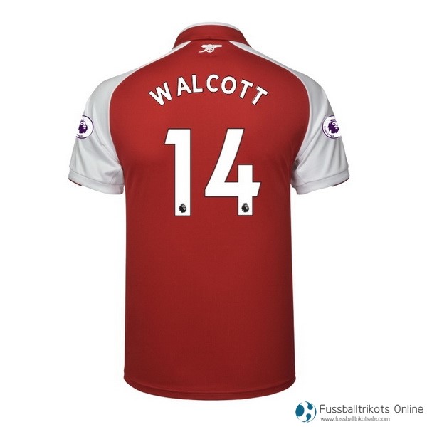 Arsenal Trikot Heim Walcott 2017-18 Fussballtrikots Günstig